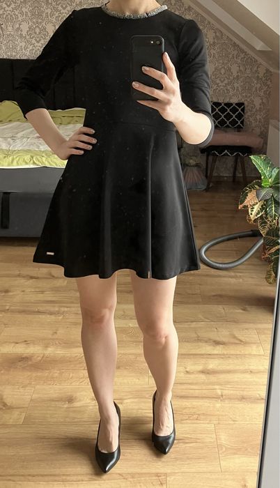 Mala czarna sukienka mohito S/M