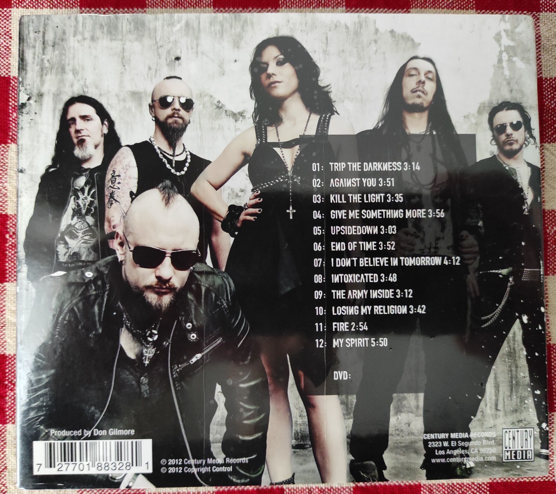 Lacuna Coil - Dark Adrenaline CD+DVD Novo