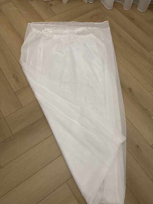 firanka biala tiulowa