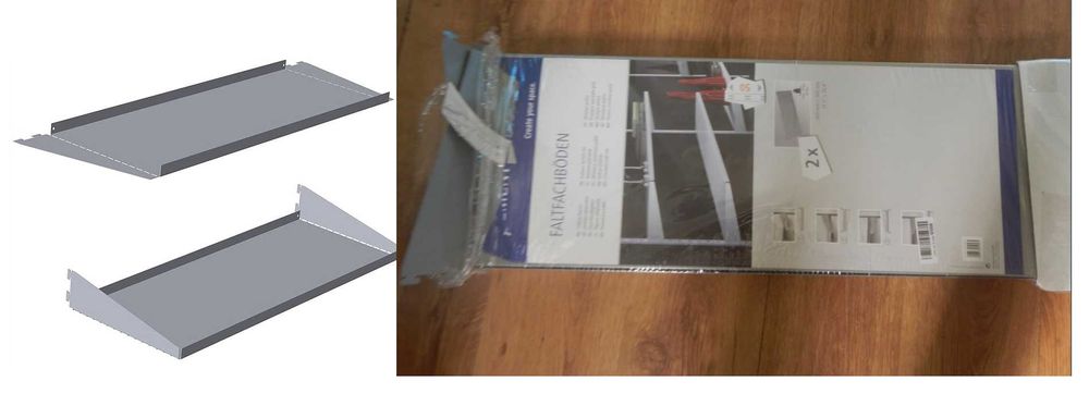 Wyprzedaż:Składana półka 2 szt. półki 80 x 30 cm ,OPIS!