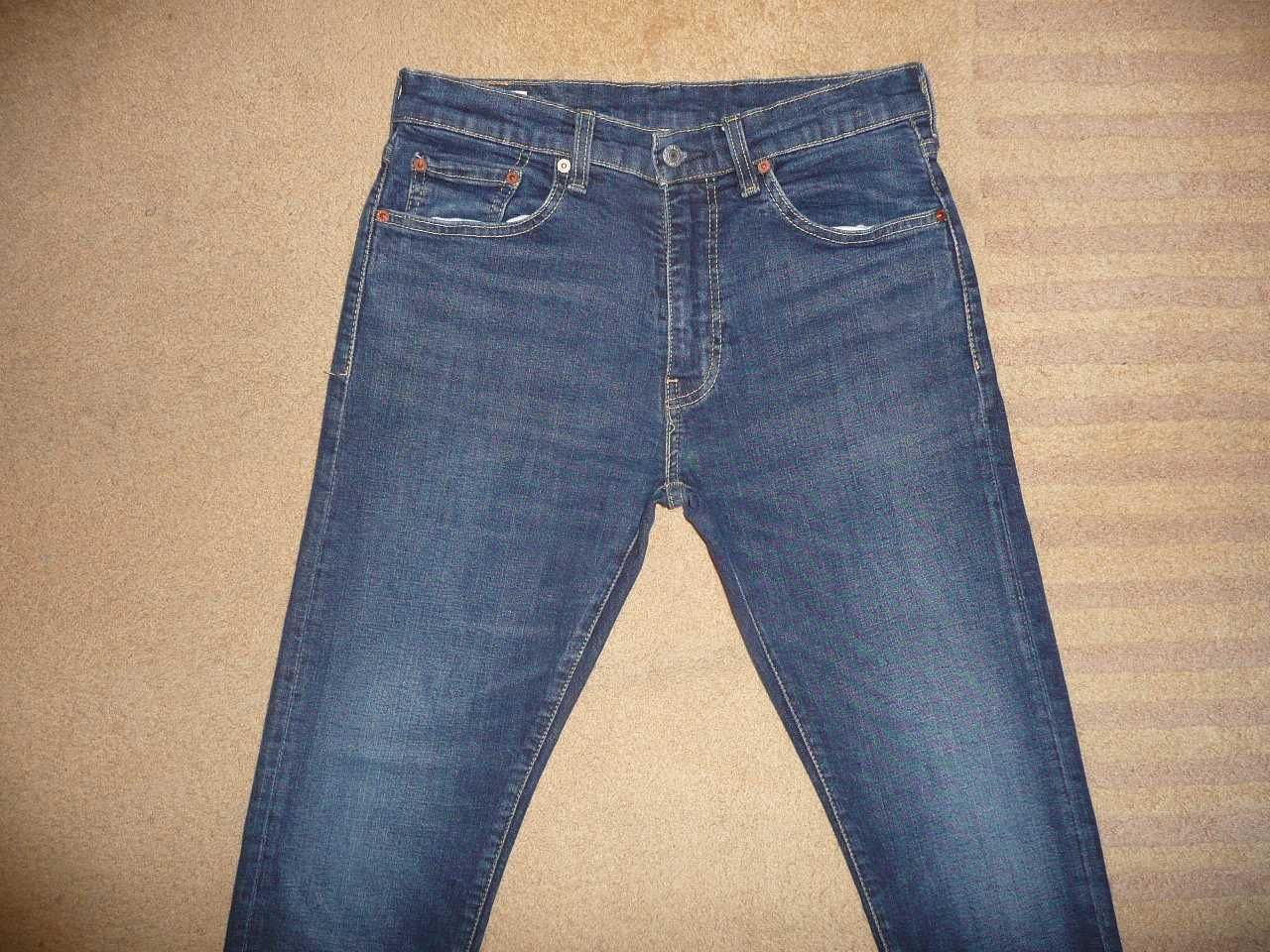 Spodnie dżinsy LEVIS 512 W31/L34=41/107cm PREMIUM