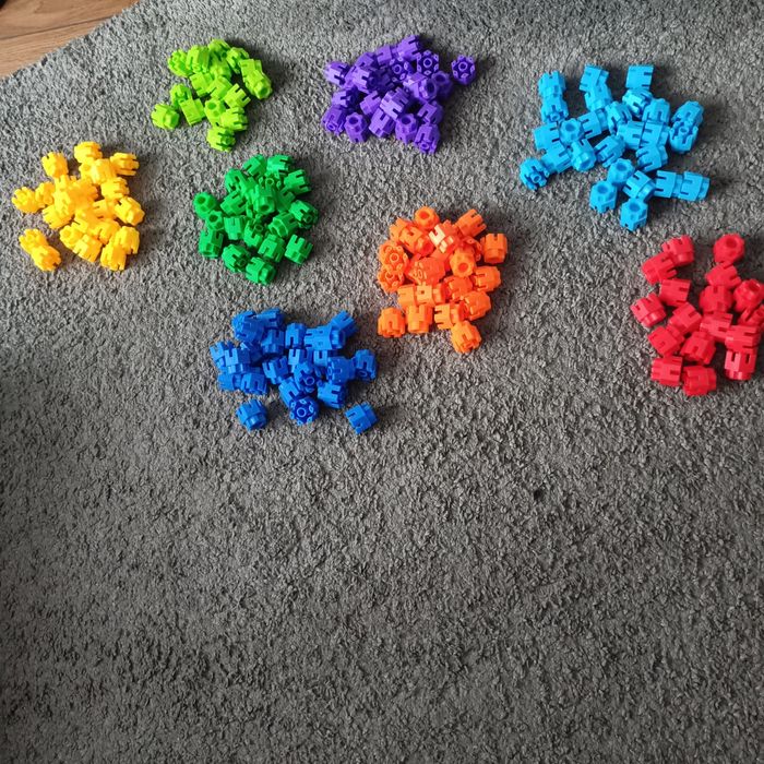 Klocki śrubki 185 elementów