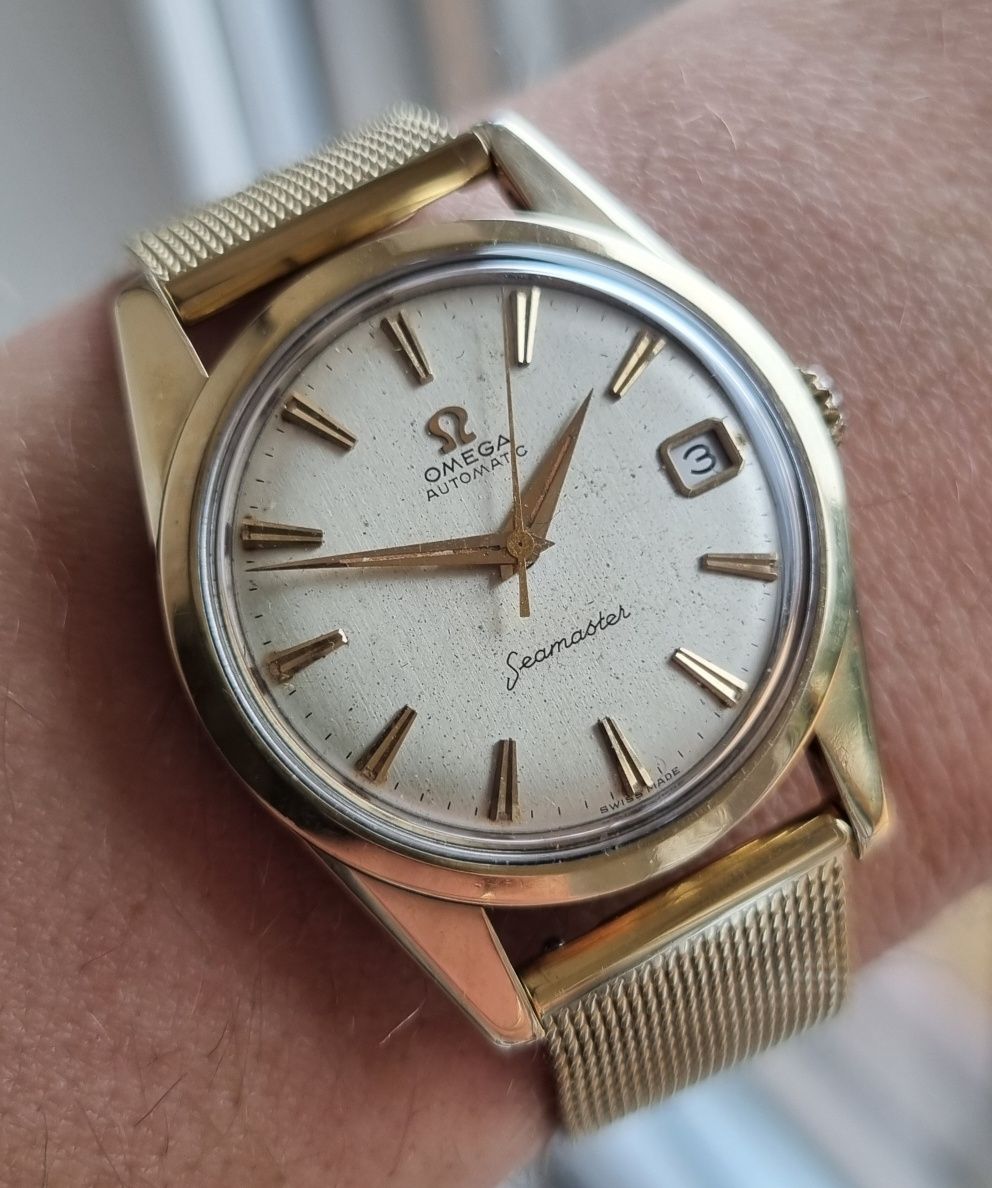 Zegarek Męski Omega Seamaster Automatic lata 1961 piękny stan ! 34 mm