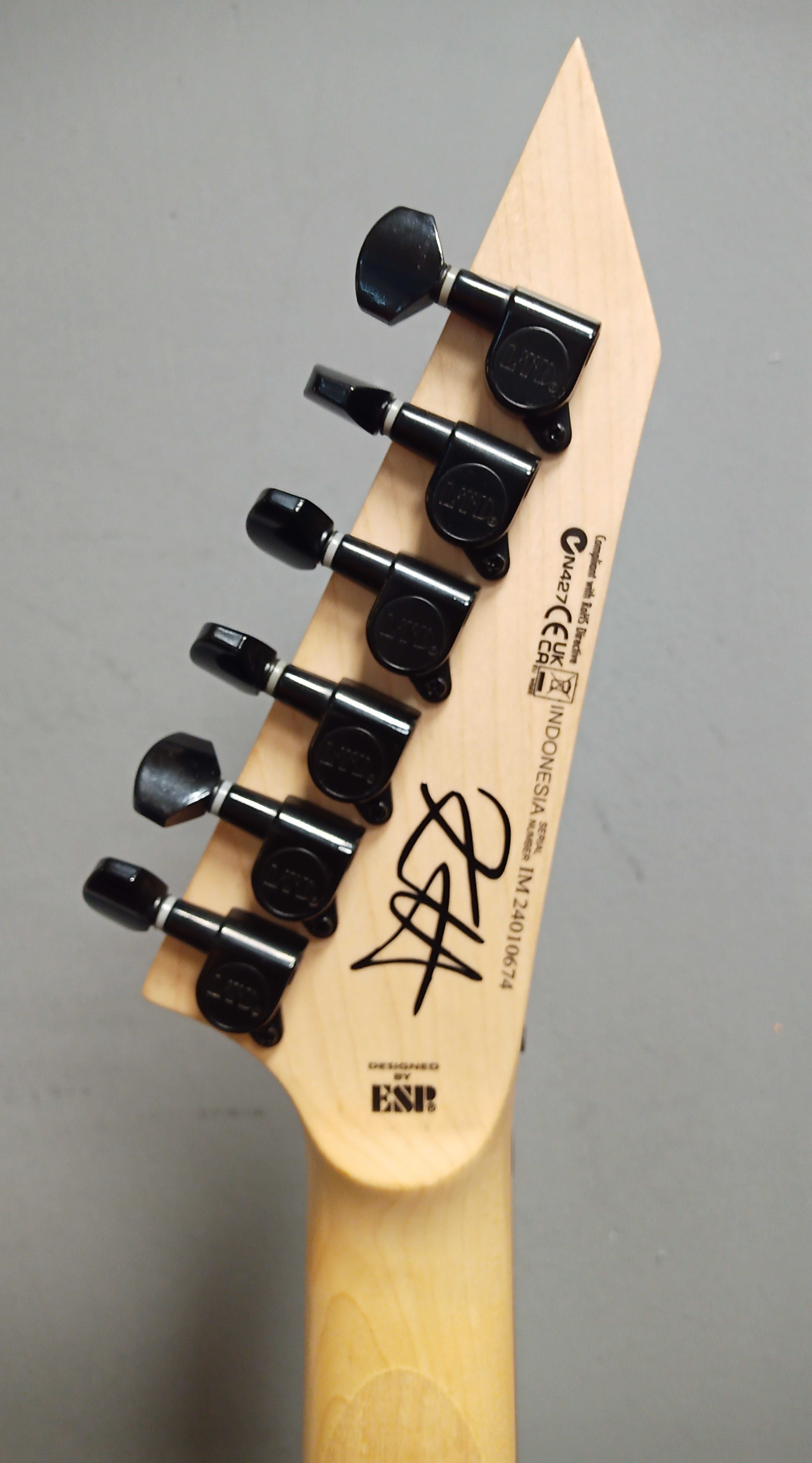 Gitara elektryczna ESP LTD KH-202 Kirk Hammett + kostka KH gratis