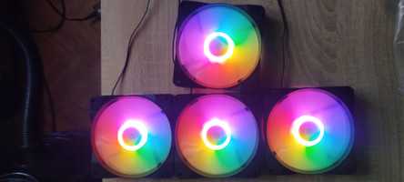 Nowe Wentylatory MSI - 120 mm RGB - 4 sztuki