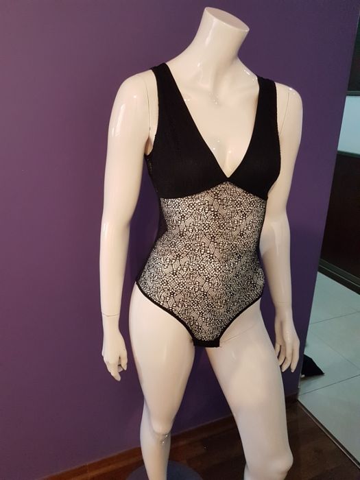 HXTM BODY czarne z koronki 38 / M