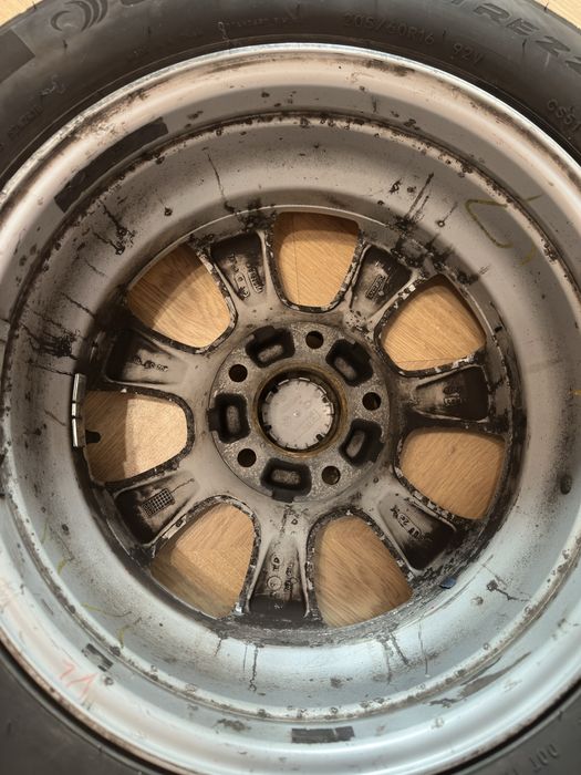 Диски колеса бмв e90/e87 с живой резиной лето