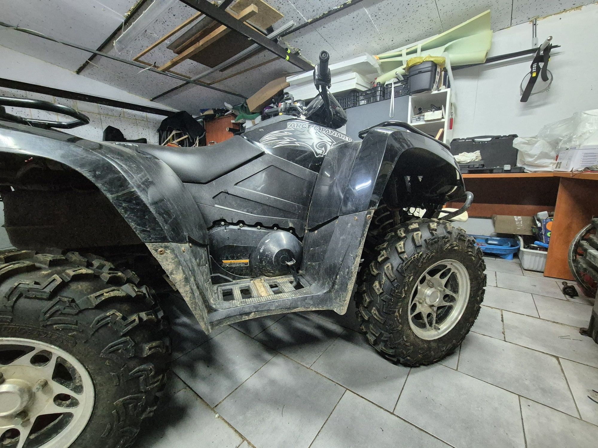 Quad Arctic Cat 700efi benzyna zarejestrowany