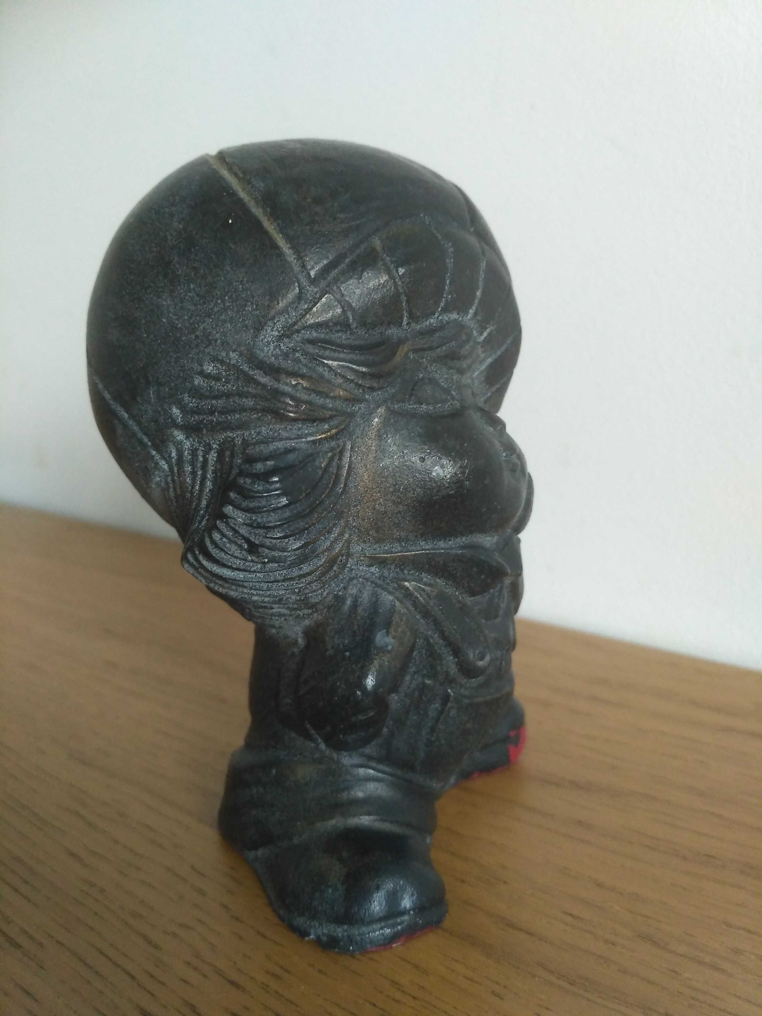 dziewczyna czarny kamienny posąg Figurka, waga - 490 gr