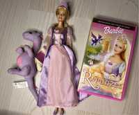 Barbie Rapunzel + Dragão + VHS