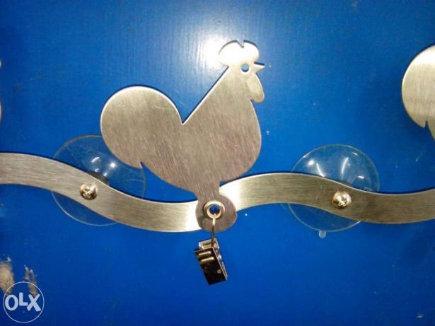 Suporte com ventosas Novo com galos