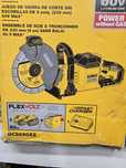 Dewalt 60v pila beton metal z bateriami