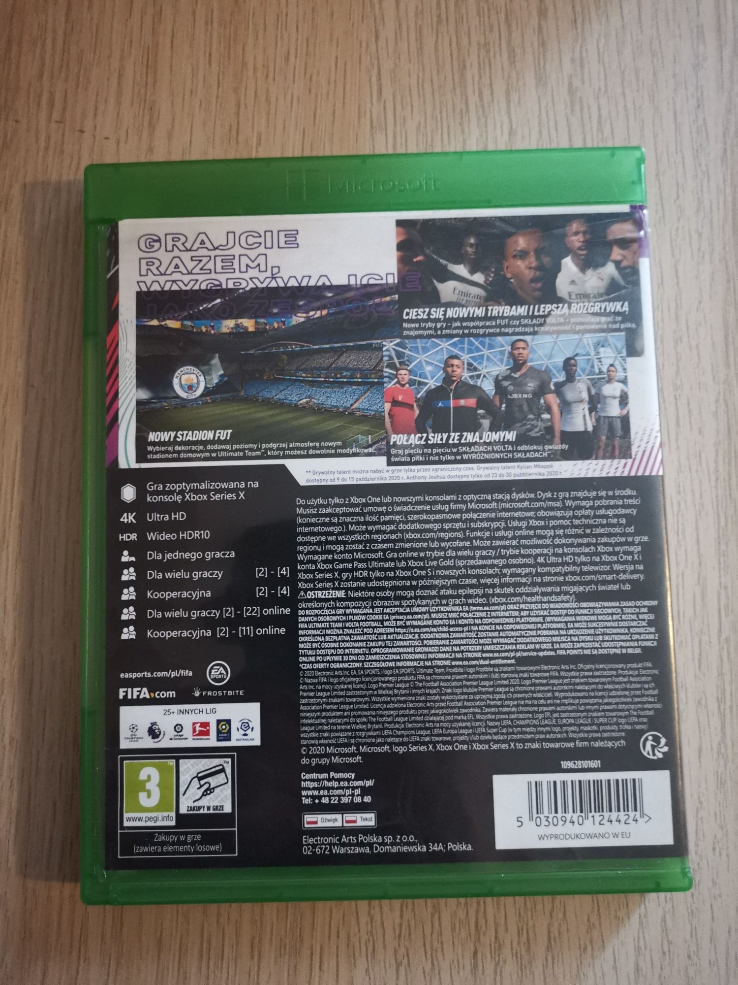 FIFA 21 Xbox One S X Series