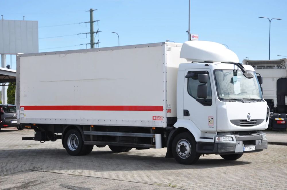 Renault MIDLUM 220 KONTENR Z WINDĄ