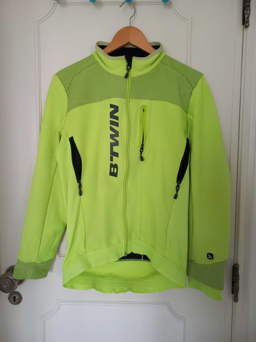 Casaco de ciclismo de Inverno B-Twin da Decathlon