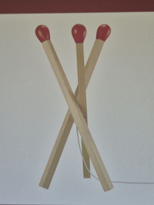 Lampa Strala IKEA Zapałka