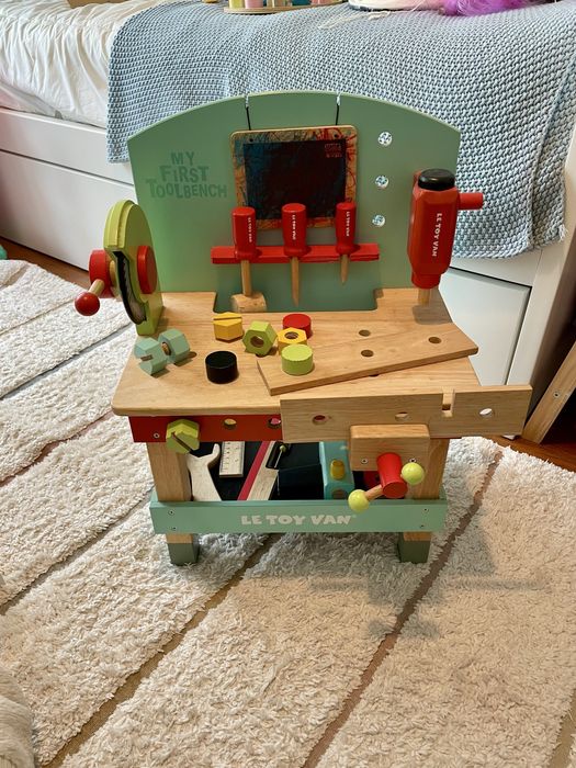 Bancada de carpintaria em madeira - le toy van