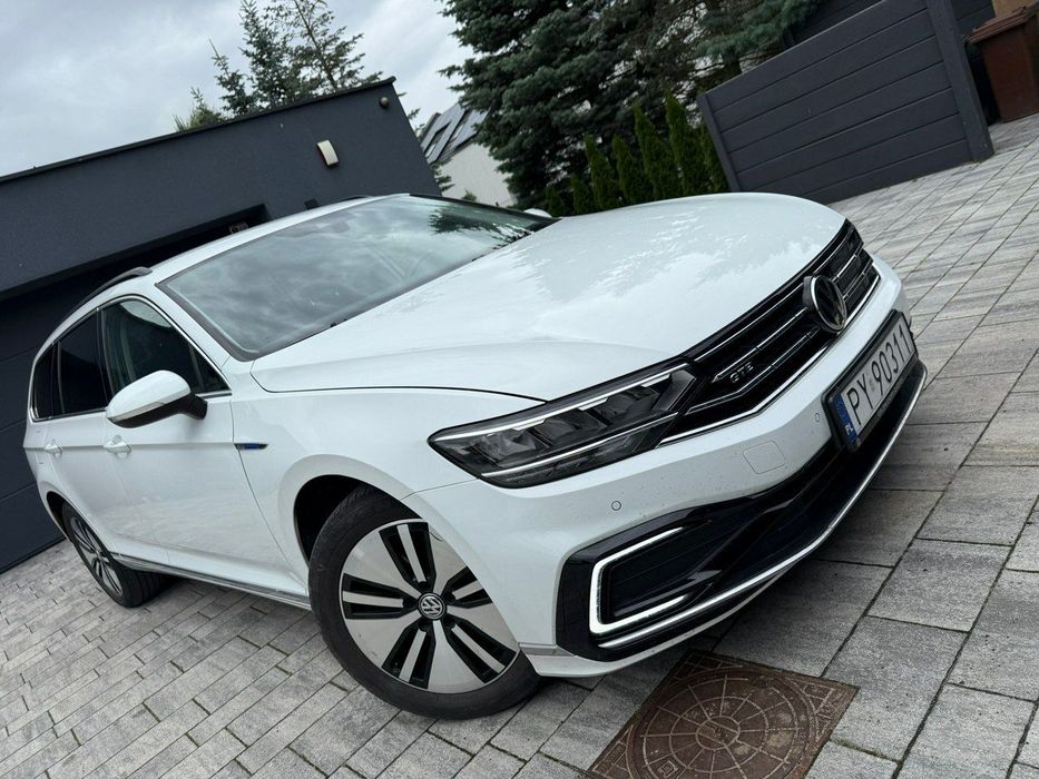 Volkswagen Passat 1.4 Plug-In GTE Hybryda 218KM 2020 Niski Przebieg Zarejestrowany PL!