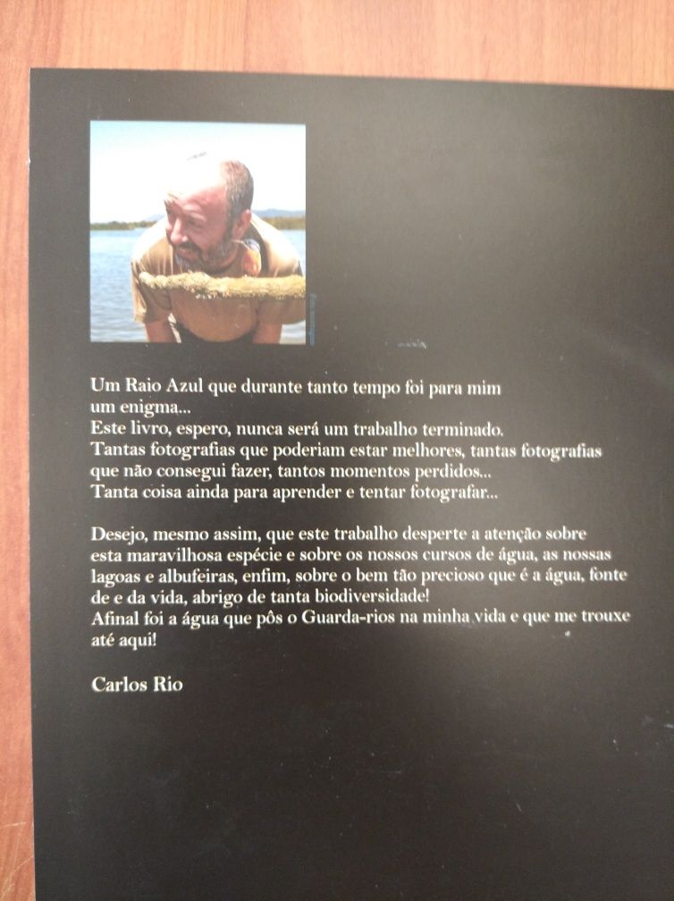 Livro "Guarda-rios... o raio azul" (2015)