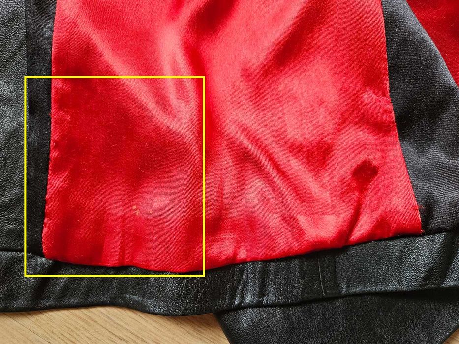 Płaszcz skórzany czarny gotycki skóra naturalna unikat wiktoriański