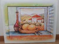 Картина натюрморт маслом на кухню