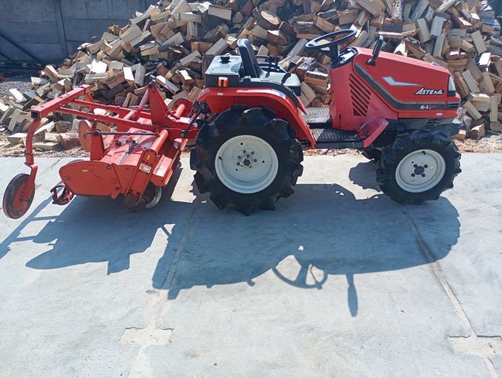 Kubota Aste 14 z glebogryzarką, traktorek,ciągniczek,traktor