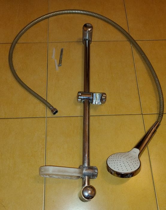 Słuchawka prysznicowa z drążkiem