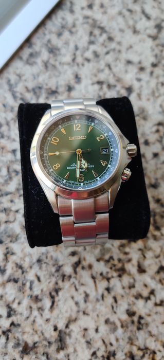 Seiko sarb017 automático com bracelete miltat