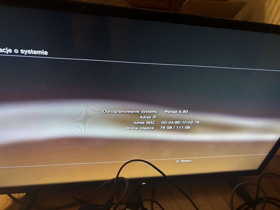 Zestaw PS3 Slim 120 gb Pad Pelne Okablowanie 6 gier