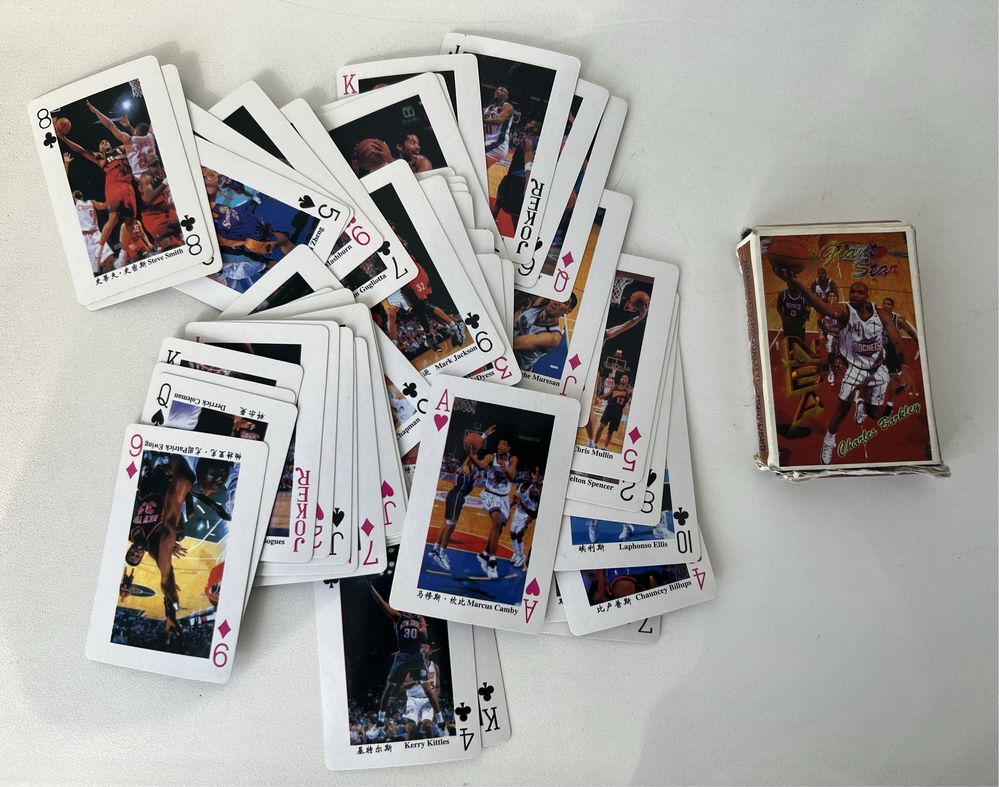 Игральные карты Баскетбол NBA 54шт ( Michael Jordan)