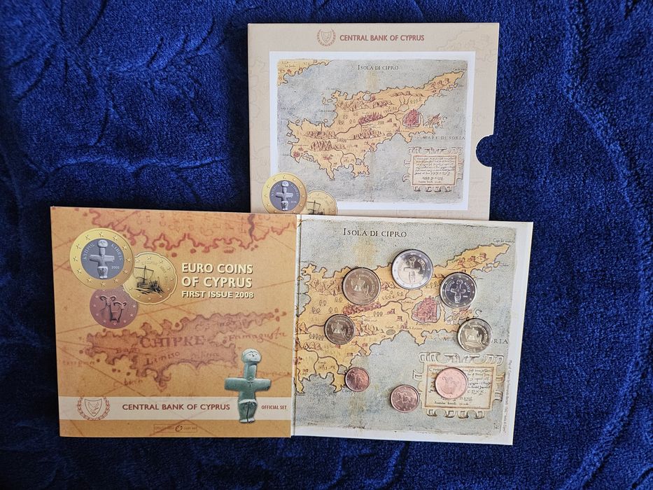 Sets Euro Chipre e Holanda/Países Baixos