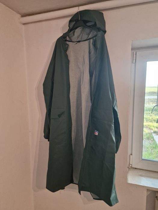 Płaszcz roboczy Waders MAT-PW1200 przeciwdeszczowy, wodoodporny - Ziel