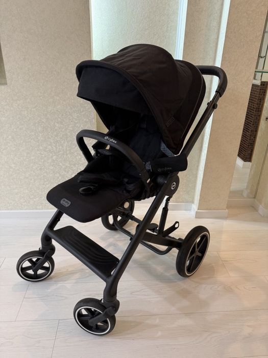 Коляска sybex balios S шасси+прогулочный блок, подстаканник, конверт