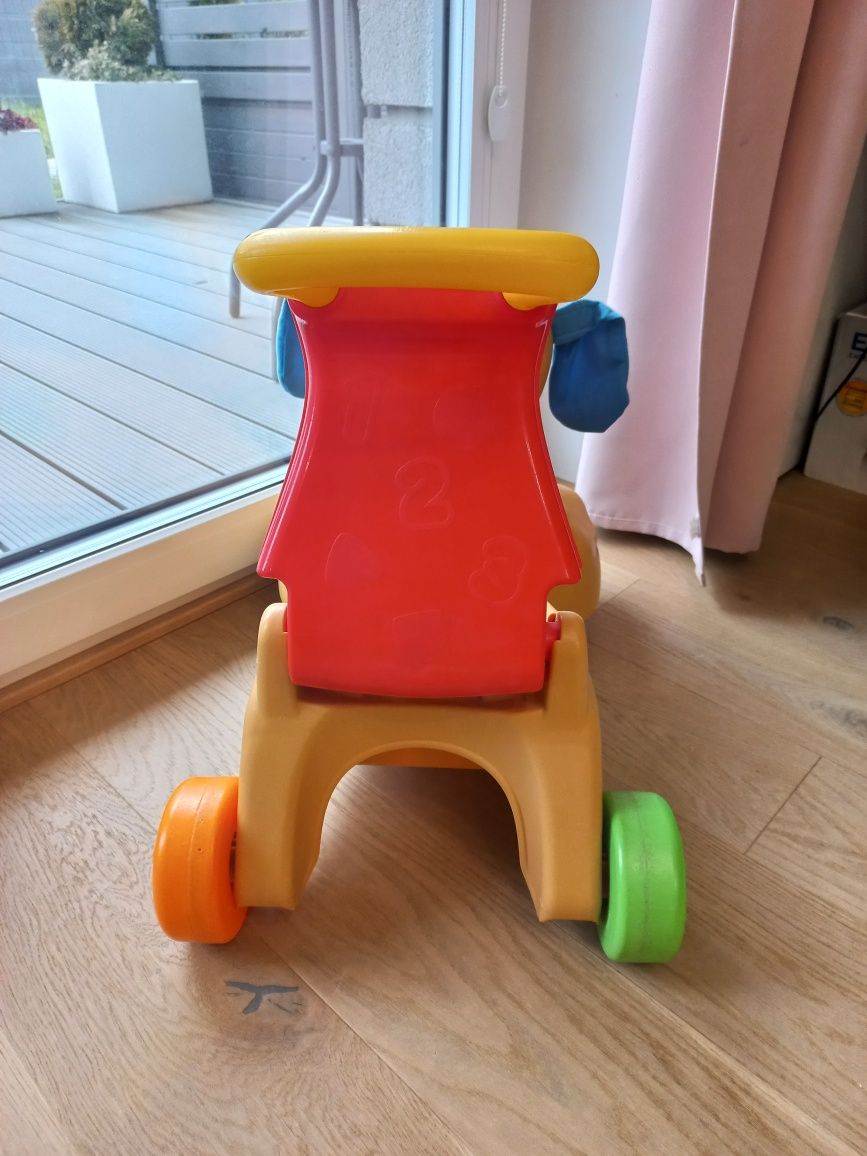 Chodzik jeździk szczeniaczka uczniaczka Fisher Price
