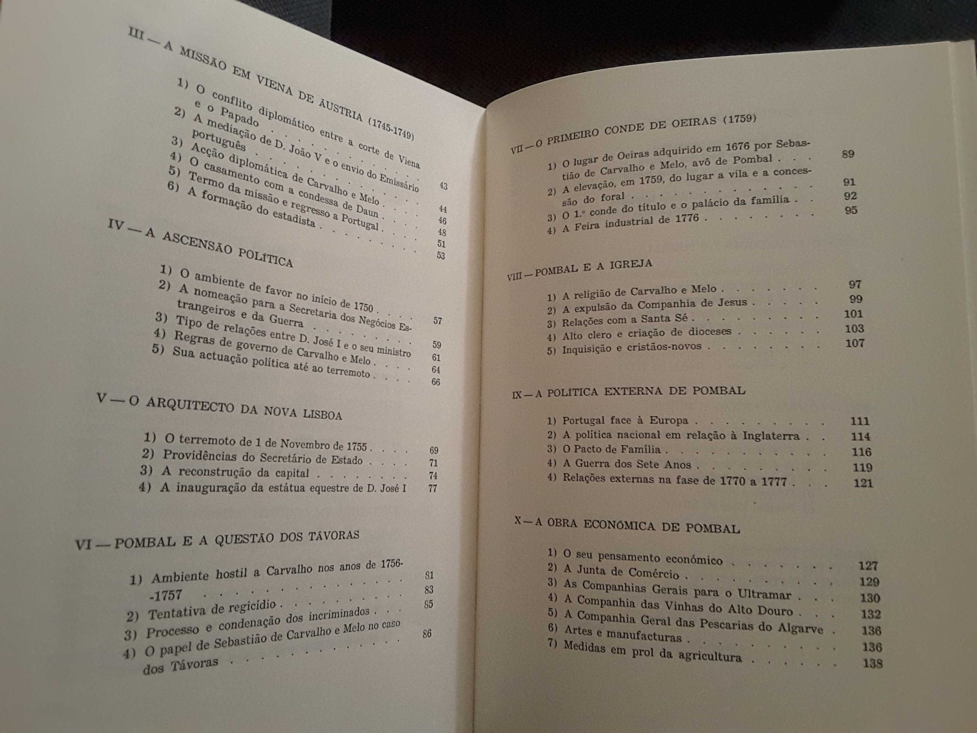 Obras sobre o Marquês de Pombal
