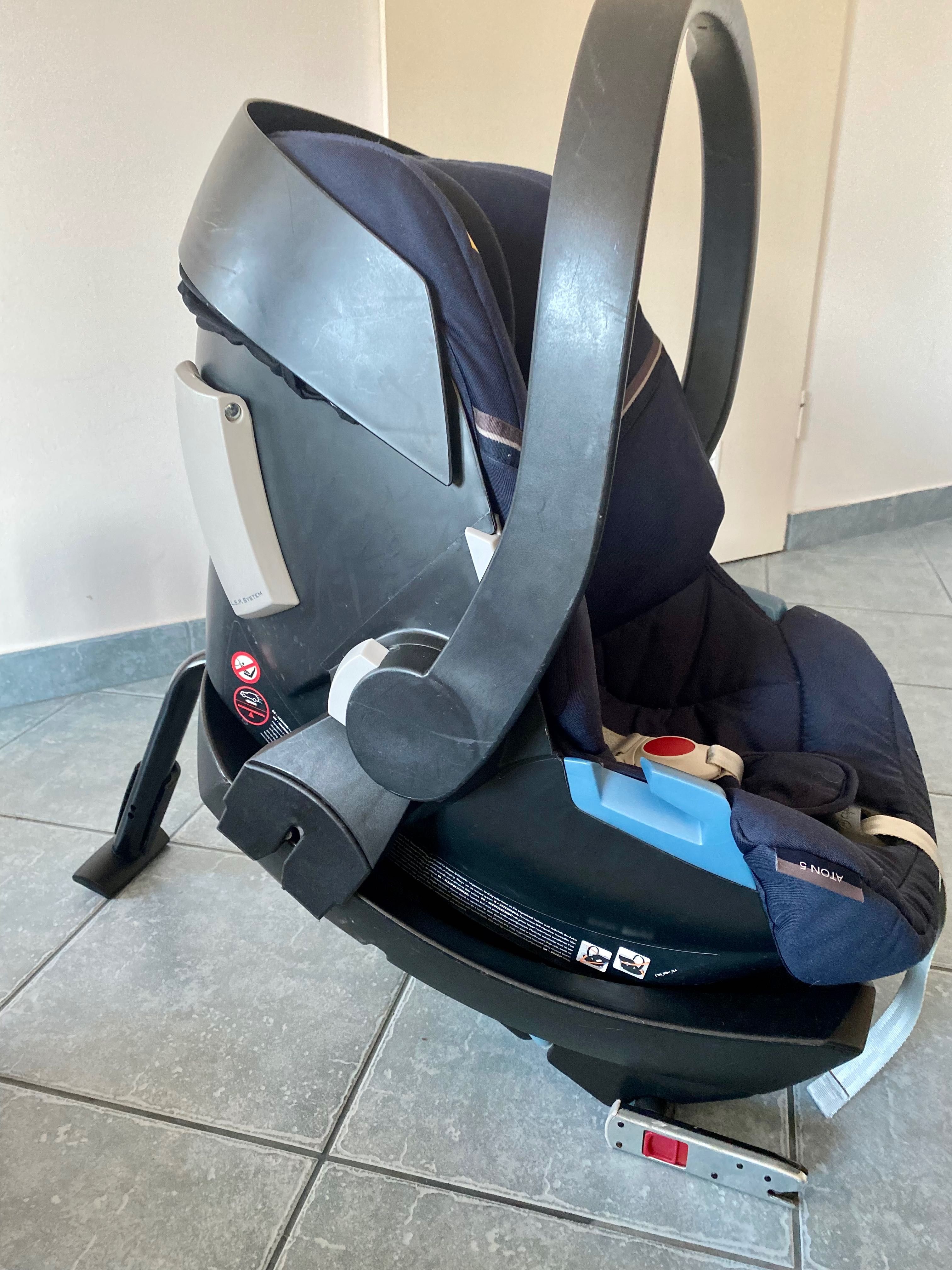 Fotelik samochodowy Cybex Aton 5 z bazą isofix