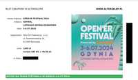 OPEN'ER Festival 2024 KARNET 4 DNI cały festiwal Gdynia 3-6.07.2024