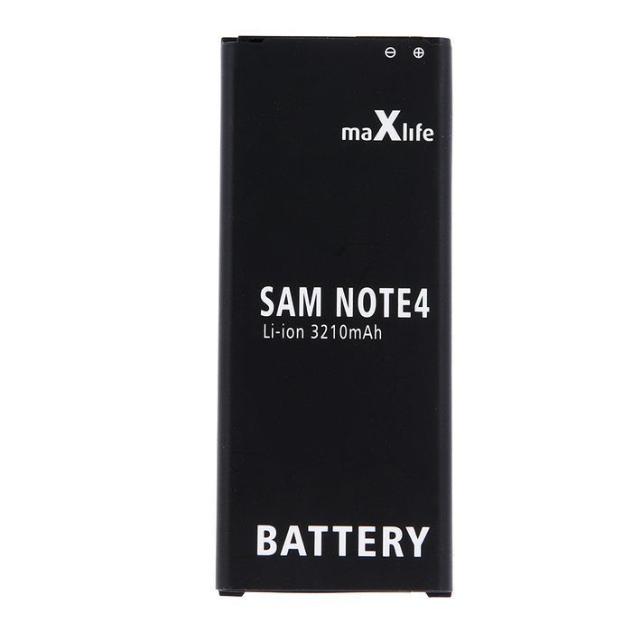 Bateria Maxlife Do Samsung Galaxy Note 4 N910 Eb-Bn910Bbe 3200Mah