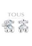 TOUS kolczyki Color Bear 1,4cm kryształ srebro 925 oryginał