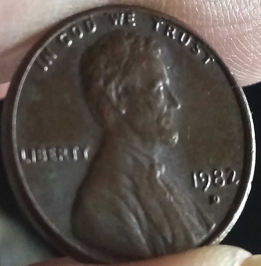 Moeda one cent 1982 D Estados Unidos