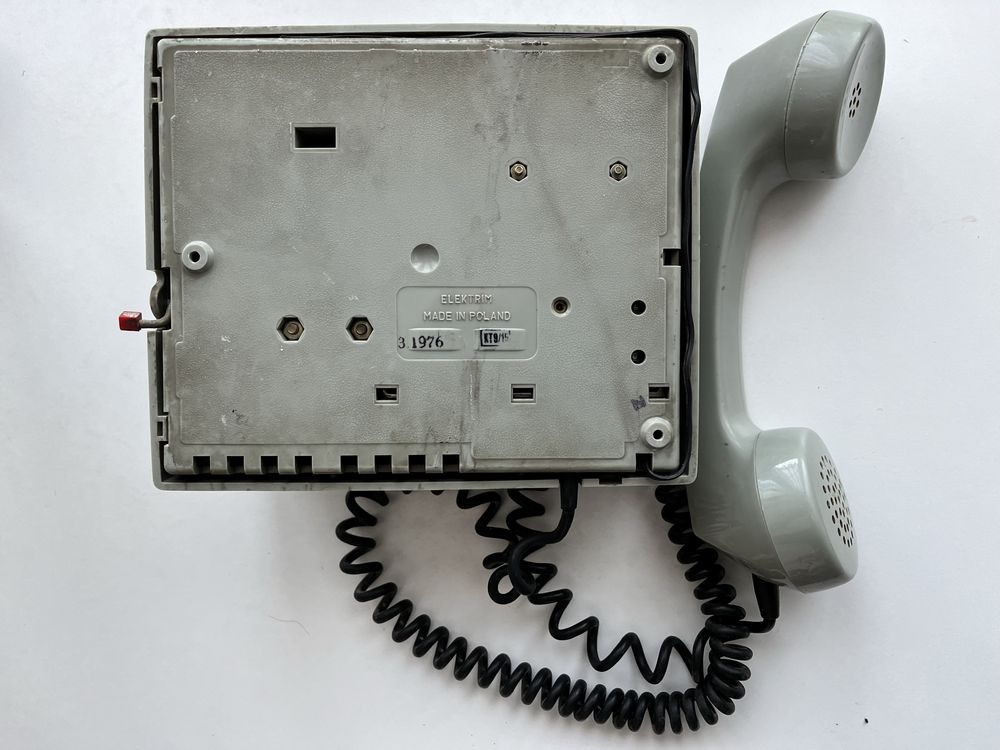Stary TELEFON domowy wiszący retro TELKOM RWT IRYS