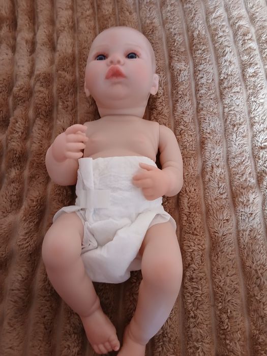 Нова повністю вінілова лялька. (РЕБОРН) в одязі як на фото