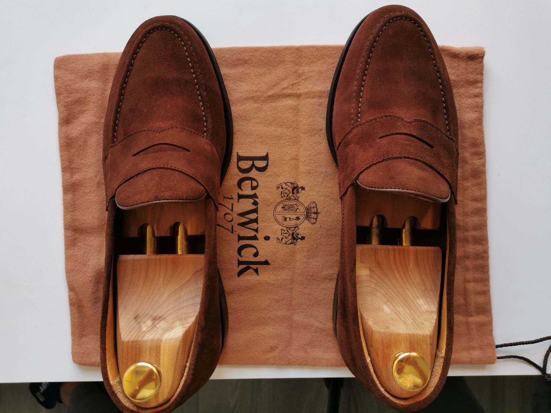 Berwick loafers mokasyny nie Loake