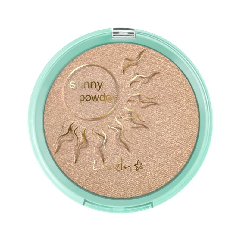 Lovely Sunny  słoneczny puder brązujący do twarzy i ciała Satin 16g