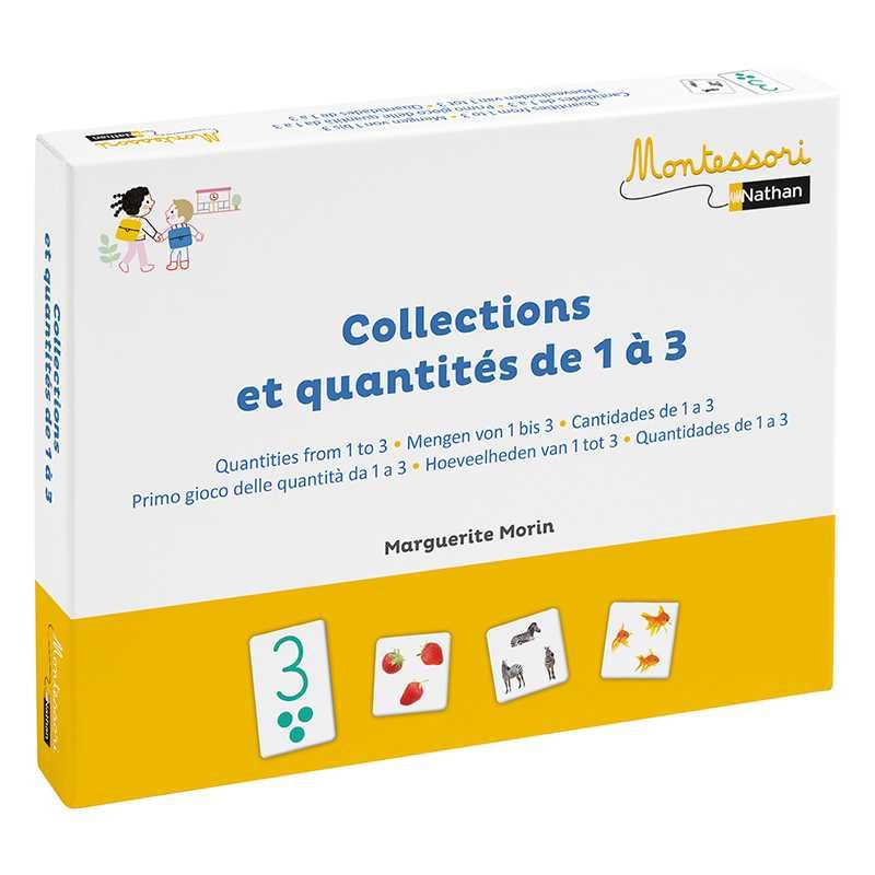 Nauka liczenia od 1 do 3 Montessori by Nathan