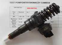 Pompowtrysk Pompowtryskiwacz pompowtryski 1,9tdi 038#130073BA 130km