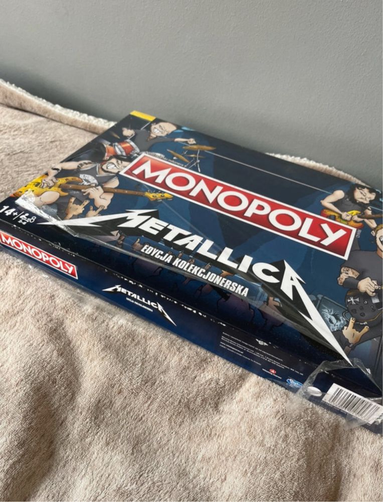 Gra monopoly Metallica edycja kolekcjonerska