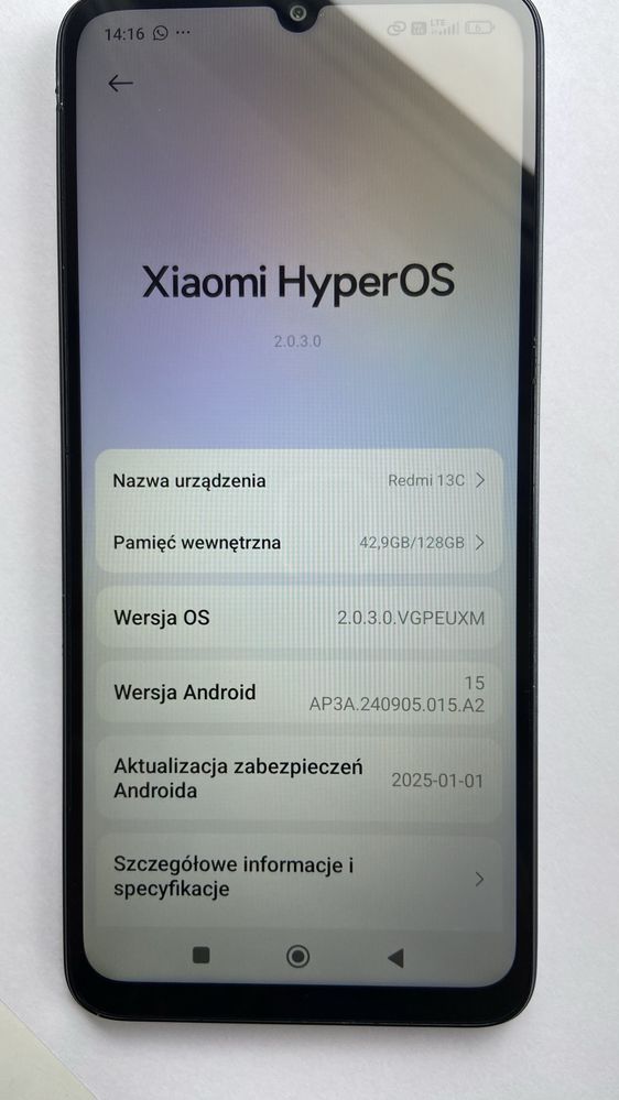 Redmi 13c smartfon
