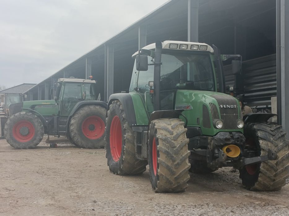 Fendt 412 Vario 2007 przedni wom 312.415