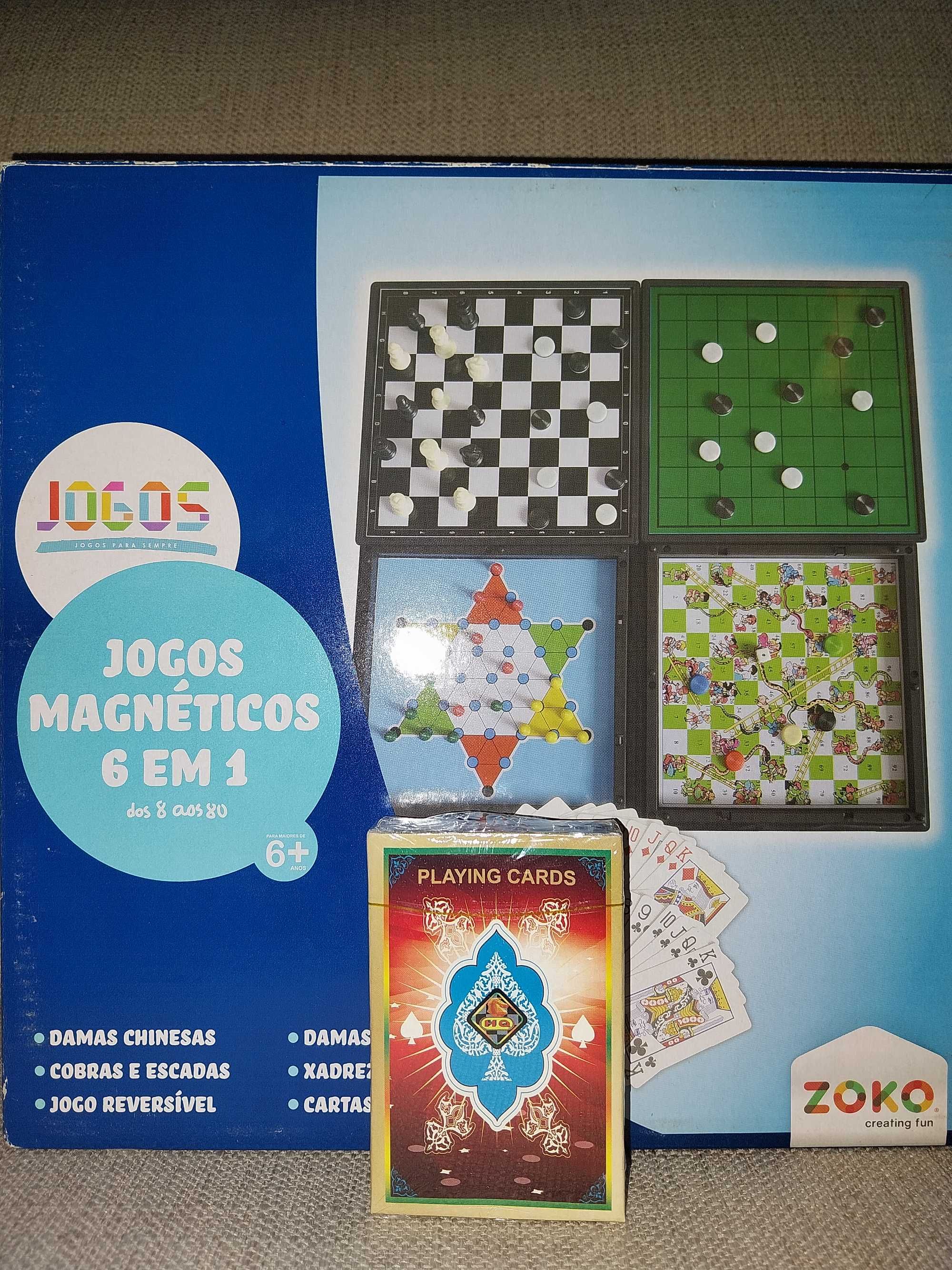 SEIS jogos magnéticos NOVO